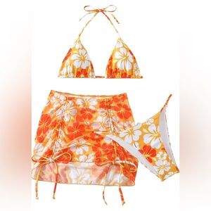 Brand new 3 piece swim suit set